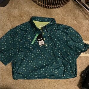 Bogey Bros Gettin’ Lucky golf polo size large